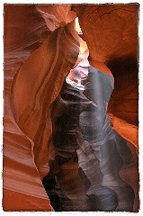 Antelope Canyon 3 Page, AZ © Dave Hickey